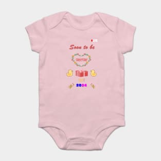 Soon to be Mom 2024 Baby Bodysuit